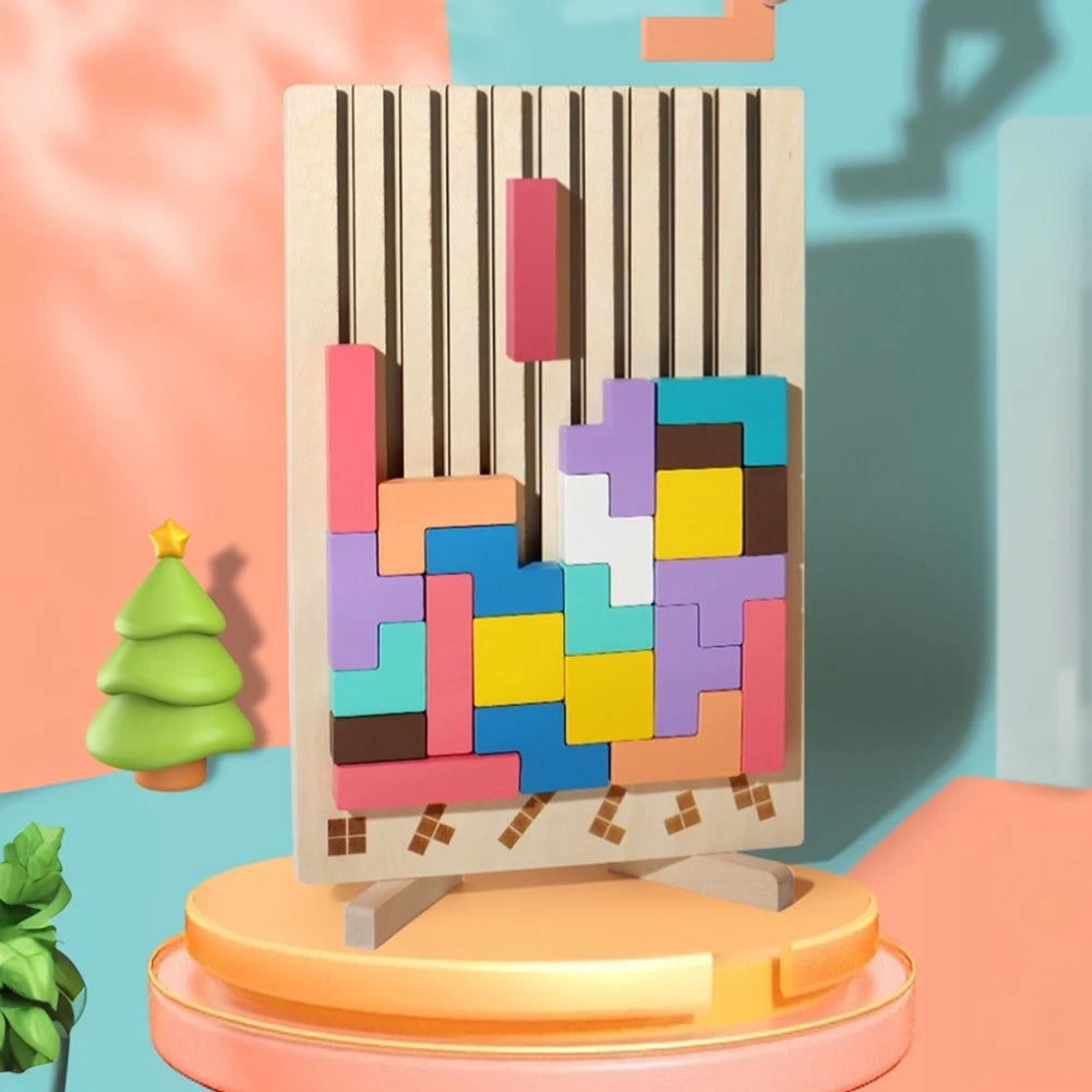 Wood Stacking Puzzle Toy