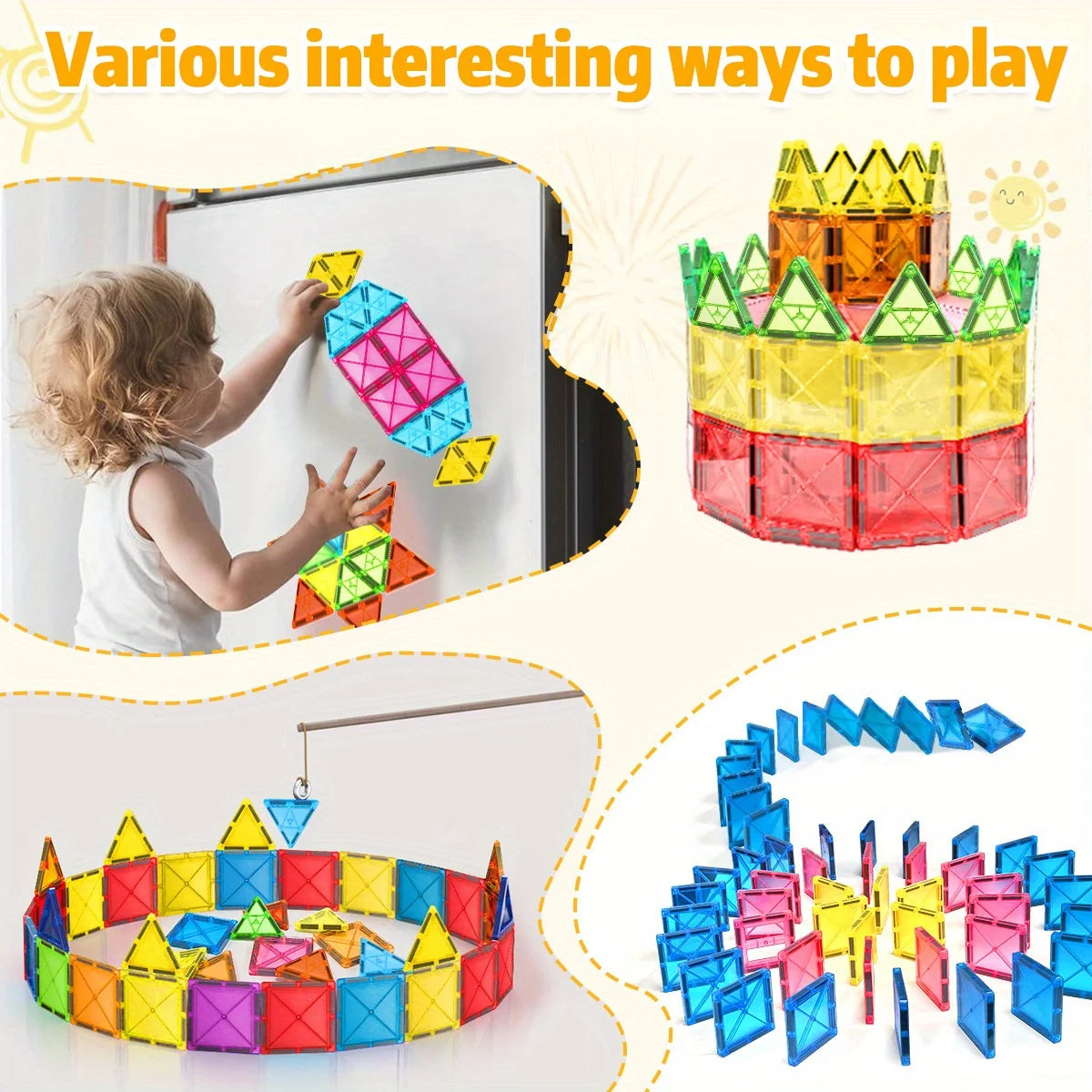 TiTiKid Magnetic Tiles