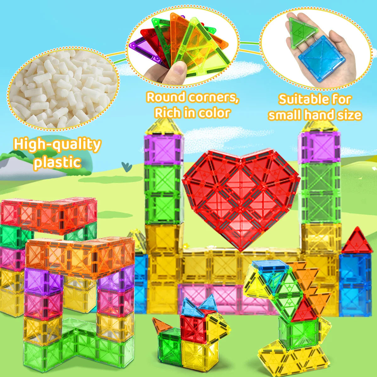 TiTiKid Magnetic Tiles