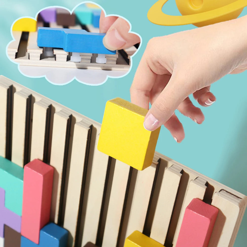 Wood Stacking Puzzle Toy