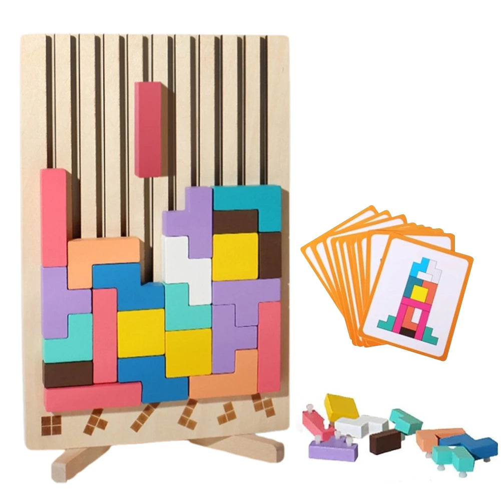 Wood Stacking Puzzle Toy